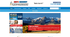 Desktop Screenshot of bobsdiscountmattresses.com
